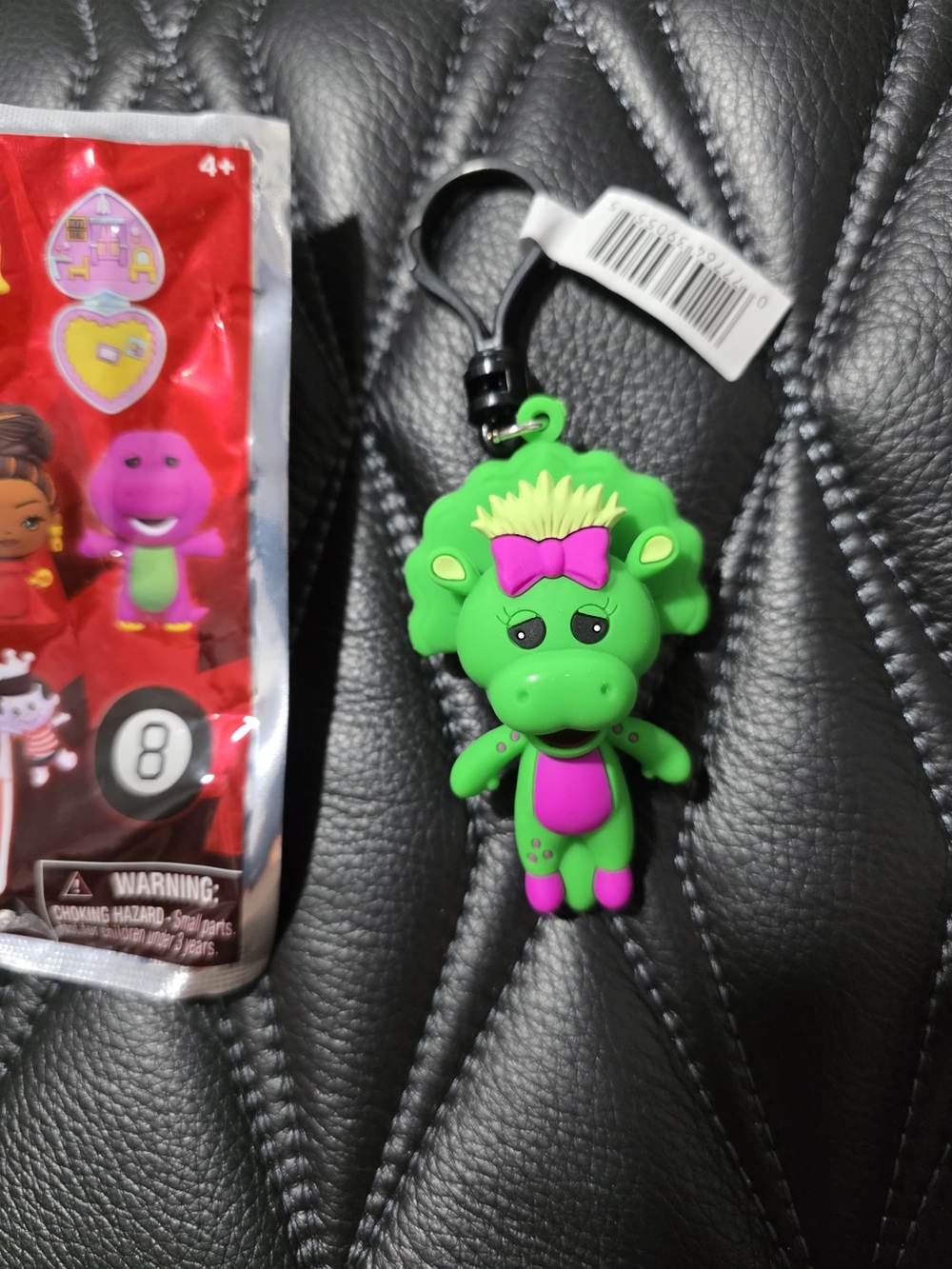 Baby Bop Bag Clip Keychain